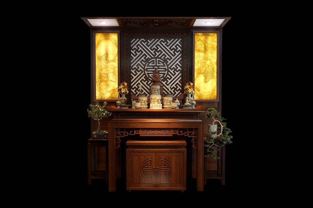 Bàn Thờ Không Gian Hiện Đại